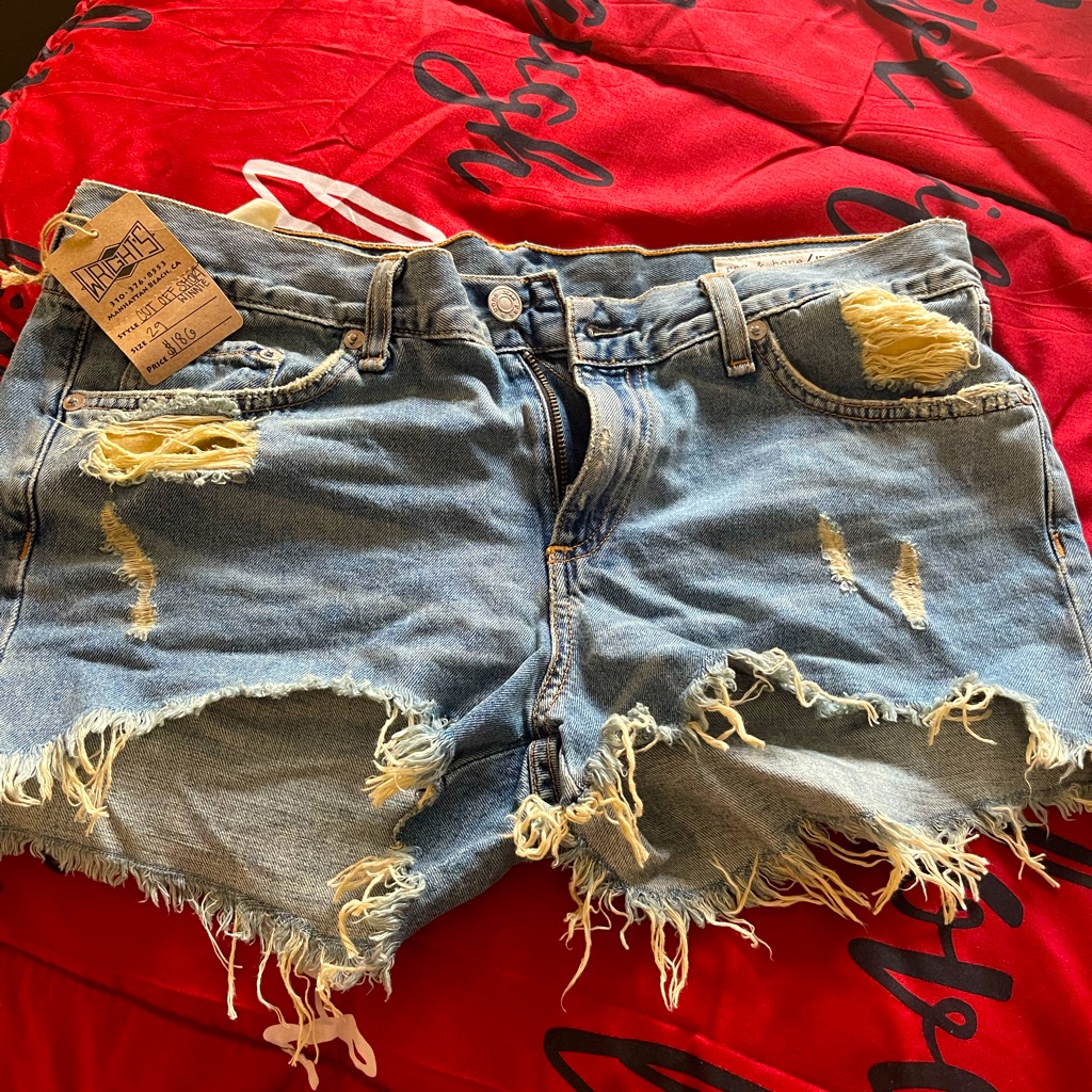 Brand New Rag  Bone Jean Shorts